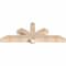 Ekena Millwork Redmond Smooth Timber Gable Bracket, Douglas Fir, 72"W x 27"H x 5 1/2"D x 5 1/2"F, 9/12 Pitch GBW072X27X0606RED00SDF - alternate 3